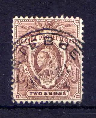 (002) Uganda Nr.61          O  gestempelt