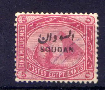 (006) Sudan Nr.4          O  gestempelt