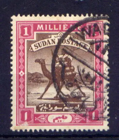 (007) Sudan Nr.6          O  gestempelt