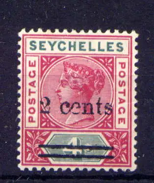 (014) Seychellen Nr.29          (*)  ohne Gummierung