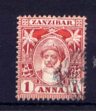 (003) Sansibar Nr.74          O  gestempelt
