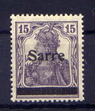 (276) Saargebiet Nr.7         *  ungebraucht