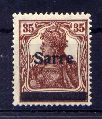 (278) Saargebiet Nr.11         *  ungebraucht