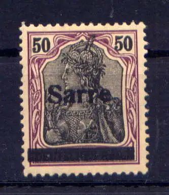 (280) Saargebiet Nr.13         *  ungebraucht