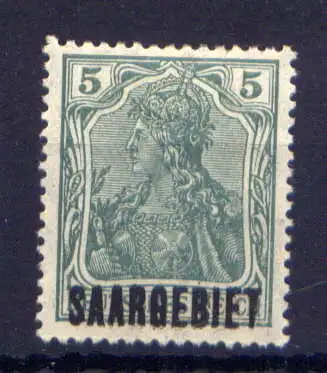 (283) Saargebiet Nr.32         *  ungebraucht