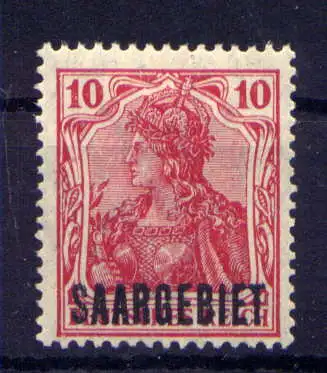 (284) Saargebiet Nr.33         *  ungebraucht