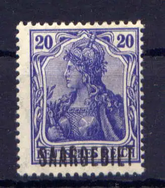 (286) Saargebiet Nr.35         *  ungebraucht