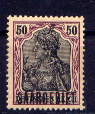 (289) Saargebiet Nr.38         *  ungebraucht