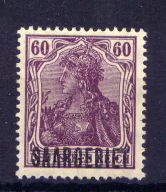 (290) Saargebiet Nr.39         *  ungebraucht