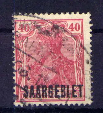 (293) Saargebiet Nr.48         O  gestempelt