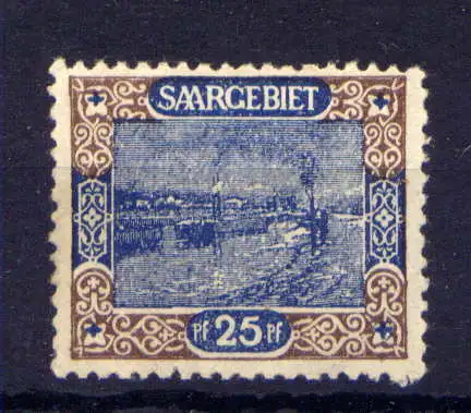 (298) Saargebiet Nr.56         *  ungebraucht