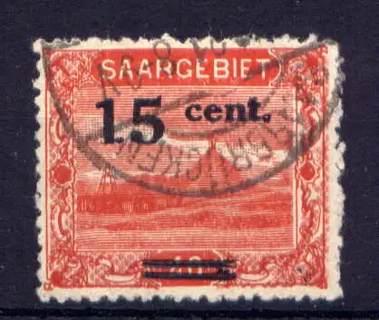(302) Saargebiet Nr.73         O  gestempelt