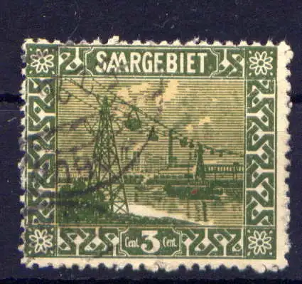 (304) Saargebiet Nr.84         O  gestempelt