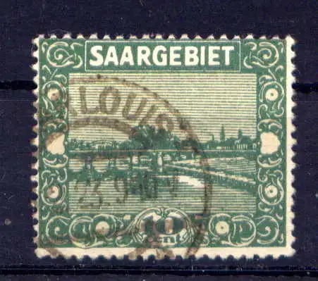 (306) Saargebiet Nr.86         O  gestempelt