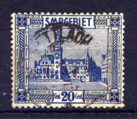 (308) Saargebiet Nr.88         O  gestempelt