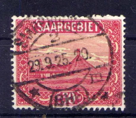 (310) Saargebiet Nr.90         O  gestempelt
