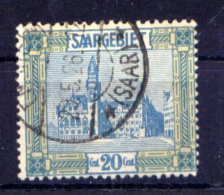(315) Saargebiet Nr.99         O  gestempelt
