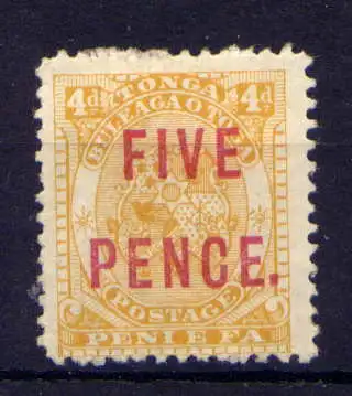 (002) Tonga Nr.17            *  ungebraucht