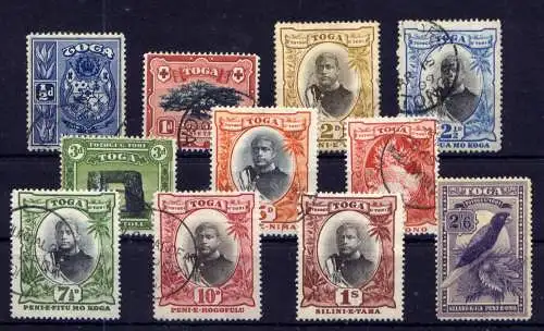 (007) Tonga ex.Nr.38/51            O  gestempelt + *  ungebraucht