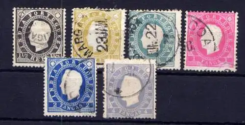 (010) Portugiesisch-Indien Nr.153/8            O  gestempelt