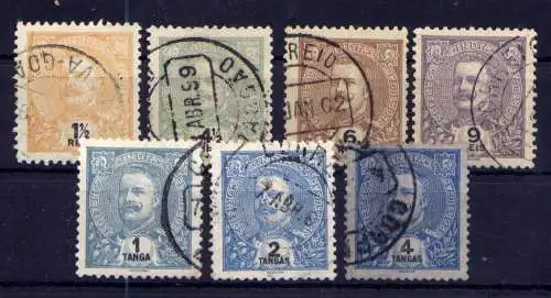 (013) Portugiesisch-Indien Nr.176/82            O  gestempelt