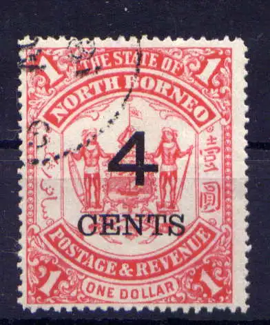 (023) Nord-Borneo Nr.64            O  gestempelt