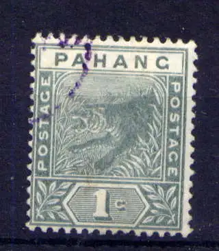 (001) Malaiische Staaten Pahang Nr.5            O  gestempelt