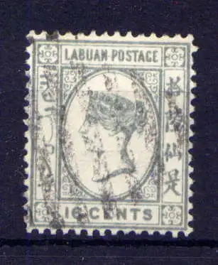 (001) Malaiische Staaten Labuan Nr.27            O  gestempelt