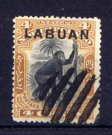 (004) Malaiische Staaten Labuan Nr.92            O  gestempelt