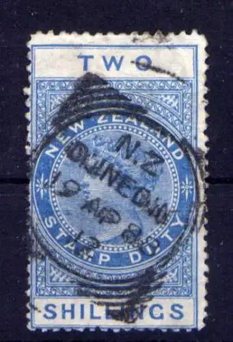 (113) Neuseeland Stempelmarke Nr.1        O  gestempelt 