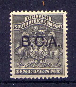 (001) Britisch - Zentralafrika Nr.1        *  ungebraucht