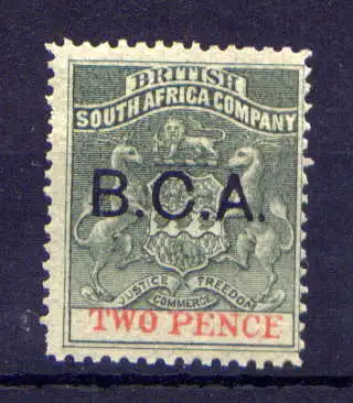 (002) Britisch - Zentralafrika Nr.2        *  ungebraucht