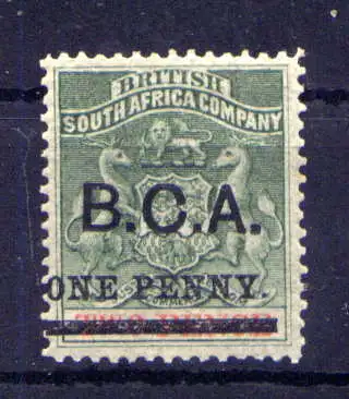 (004) Britisch - Zentralafrika Nr.19        *  ungebraucht