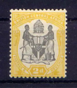 (006) Britisch - Zentralafrika Nr.43        *  ungebraucht