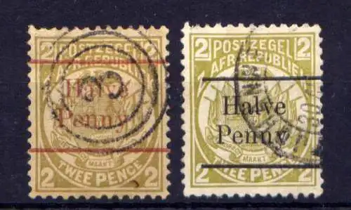 (059) Transvaal Nr.31 a+b           O  gestempelt