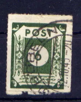 (2214) SBZ Sowjetische Besatzungszone  Nr.43 B I                 O  gestempelt