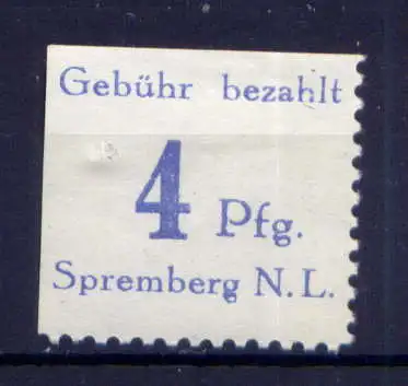 (192) Lokalausgabe Spremberg  Nr.8 A                   *  ungebraucht