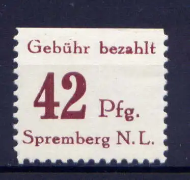 (196) Lokalausgabe Spremberg  Nr.13 A                   **  postfrisch