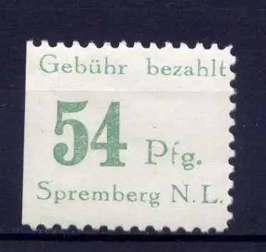 (197) Lokalausgabe Spremberg  Nr.14 A                   **  postfrisch