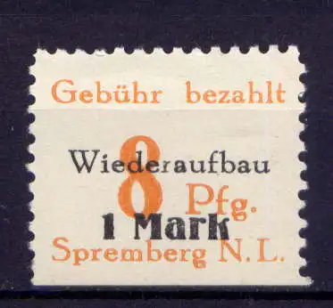 (203) Lokalausgabe Spremberg  Nr.19 A                   **  postfrisch