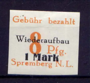 (204) Lokalausgabe Spremberg  Nr.19 B                   **  postfrisch