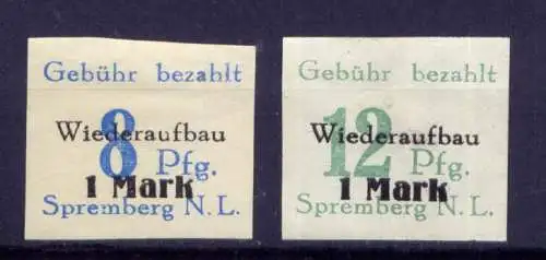 (206) Lokalausgabe Spremberg  Nr.21/2 B                   *  ungebraucht