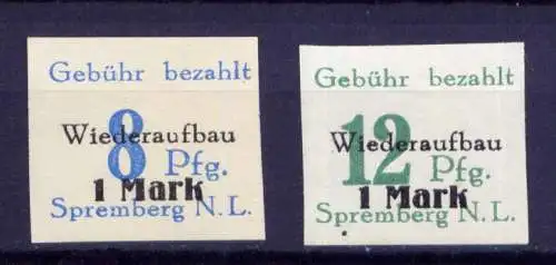 (207) Lokalausgabe Spremberg  Nr.21/2 B                   **  postfrisch