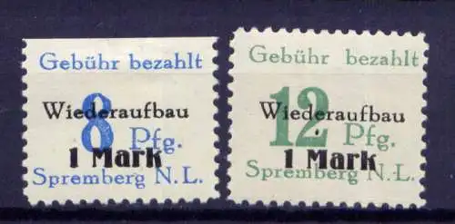 (208) Lokalausgabe Spremberg  Nr.21/2 A                   *  ungebraucht