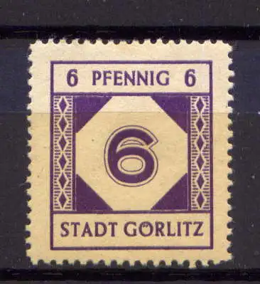 (214) Lokalausgabe Görlitz  Nr.2                   *  ungebraucht