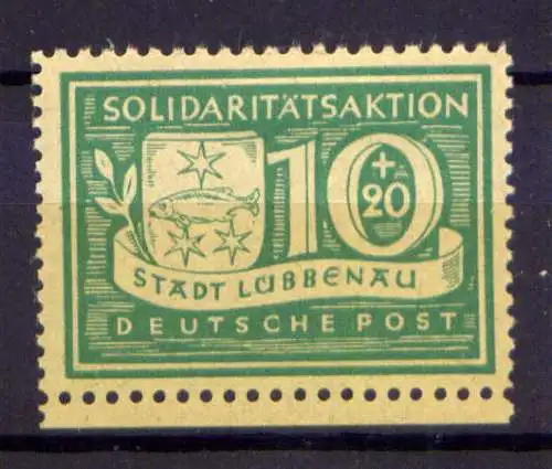 (219) Lokalausgabe Lübbenau  Nr.9                   *  ungebraucht