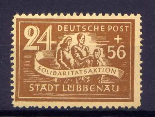 (220) Lokalausgabe Lübbenau  Nr.12                   *  ungebraucht