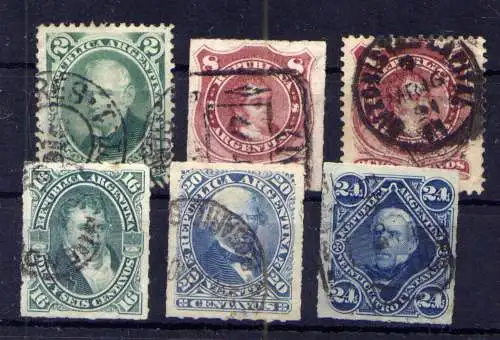 (536) Argentinien Nr.30/6         O  gestempelt