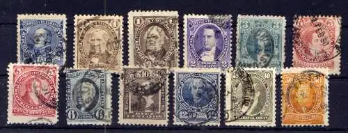 (545) Argentinien Nr.63/74         O  gestempelt