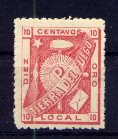 (555) Argentinien Feuerland Nr.1         *  ungebraucht